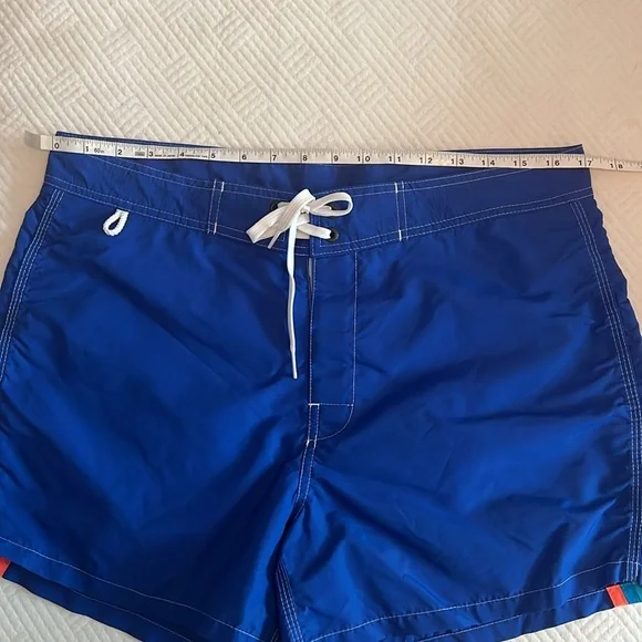 Sundek Iconic Taffeta Fixed Waist Swim Shorts Trunks. Size 32. - Picture 7 of 9